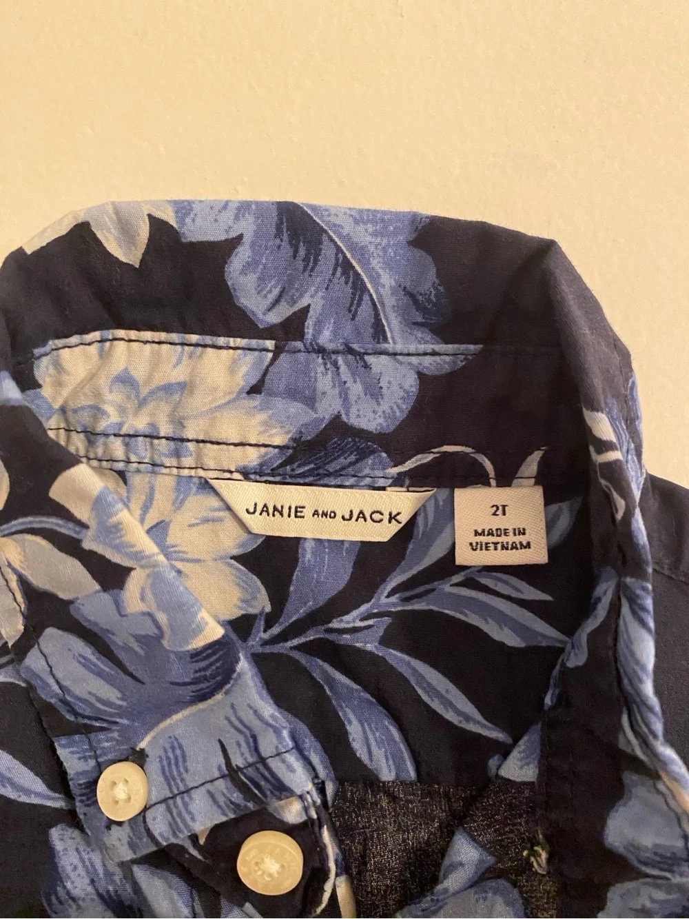 Janie and Jack allover print short